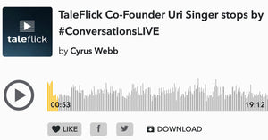 TaleFlick Co-Founder Uri Singer stops by #ConversationsLIVE